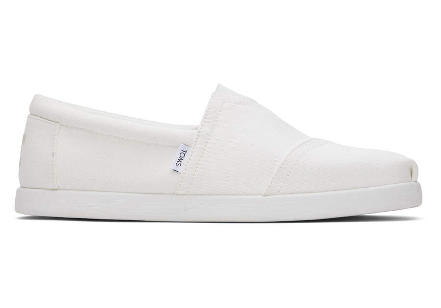 Toms Alp Fwd エスパドリーユ メンズ 白 | Toms アウトレット店舗 70ZSKILRQ