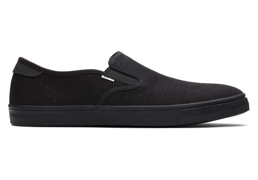 Toms Baja スリップオン メンズ 黒 | Toms アウトレット店舗 91LDFPQCZ
