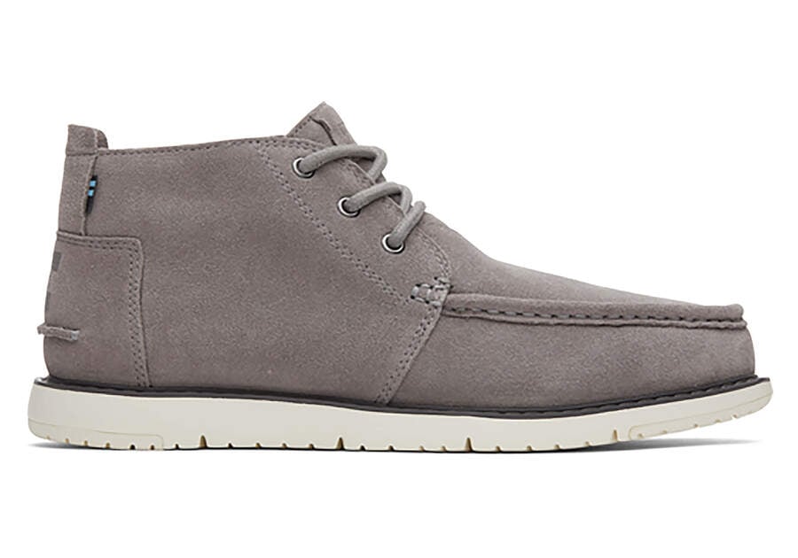 Toms Chukka Boot チャッカブーツ メンズ グレー | Toms アウトレット店舗 05CYXDEFV