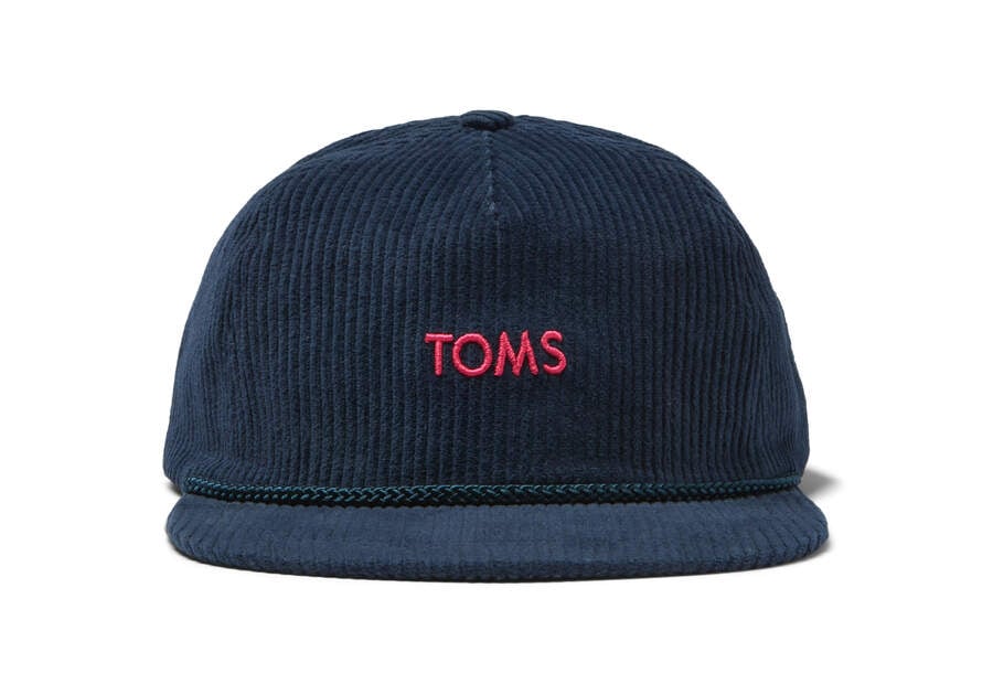 Toms Corduroy ハット メンズ ネイビー | Toms アウトレット店舗 20VLJTSHA