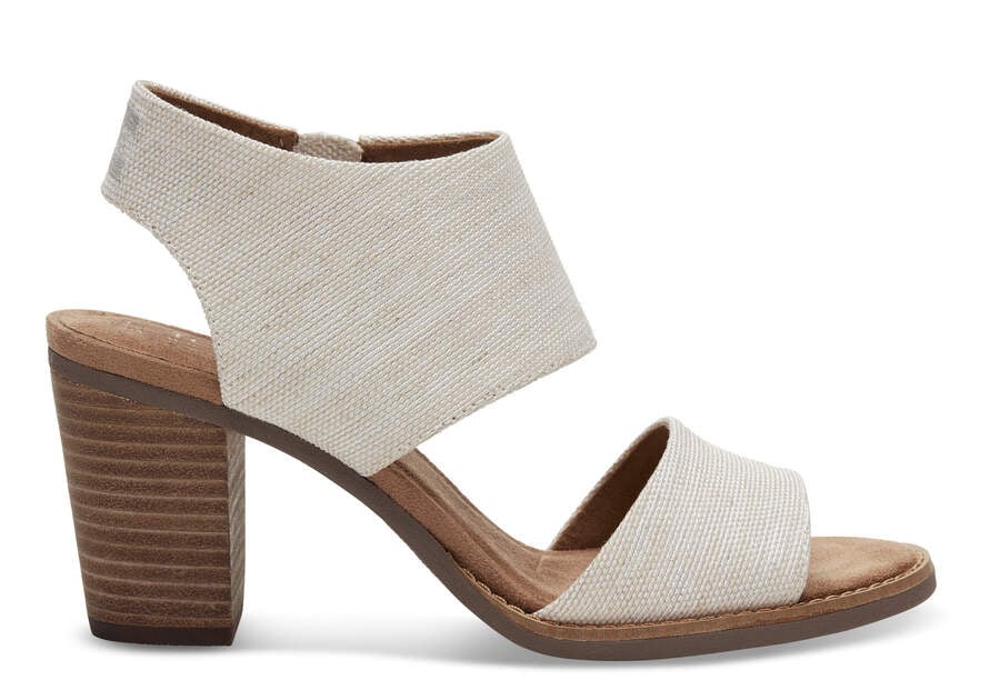 Toms Majorca Cutout かかとあり サンダル レディース ベージュ | Toms アウトレット店舗 02PQCXWNR