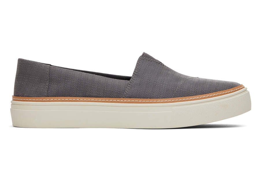 Toms Parker Slip On スニーカー レディース グレー | Toms アウトレット店舗 63YSAGQUN