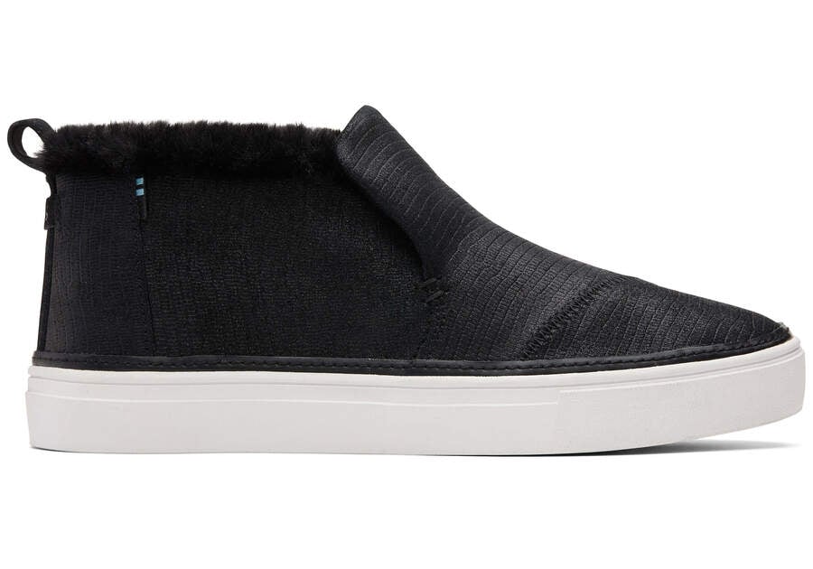 Toms Paxton Slip On スリップオン レディース 黒 | Toms アウトレット店舗 74TACISQJ