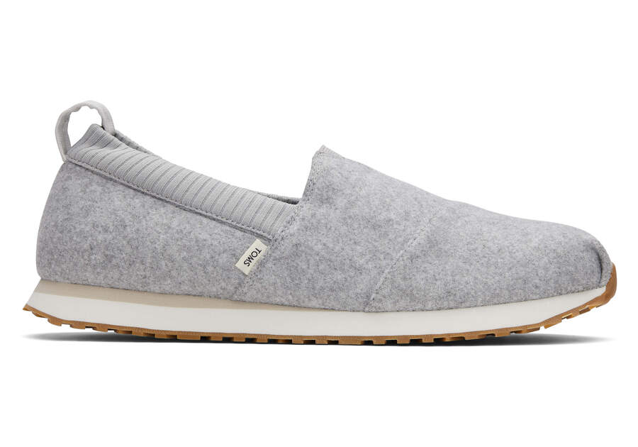 Toms Resident スリップオン メンズ グレー | Toms アウトレット店舗 98QNDPJWI