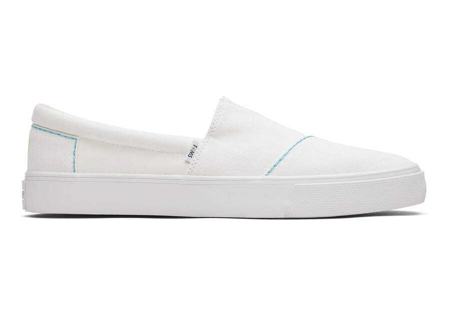 Toms X Happiness Project Fenix スリップオン メンズ 白 | Toms アウトレット店舗 97EMTWUIR