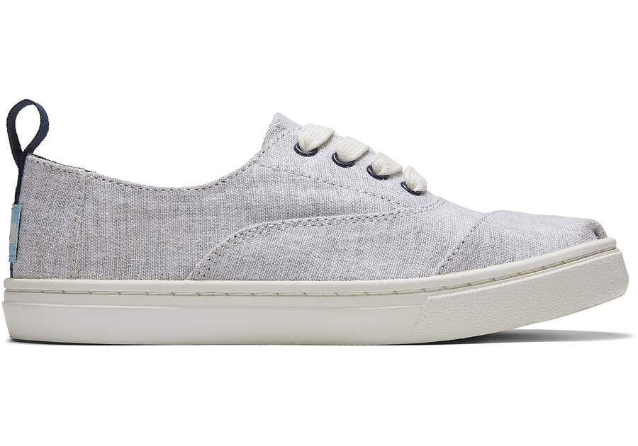 Toms Youth Cordones スニーカー キッズ グレー | Toms アウトレット店舗 68DJQZSGF
